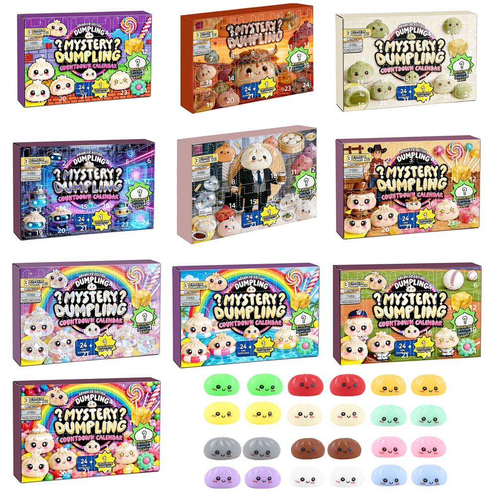 Art Craft Party - Surprise Dumpling Blind Box Countdown Calendar