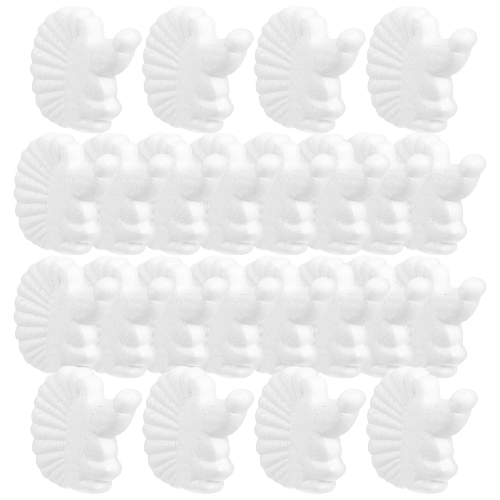 Art Craft Party - 50Pcs Blank Foam Hedgehog Animal Crafts