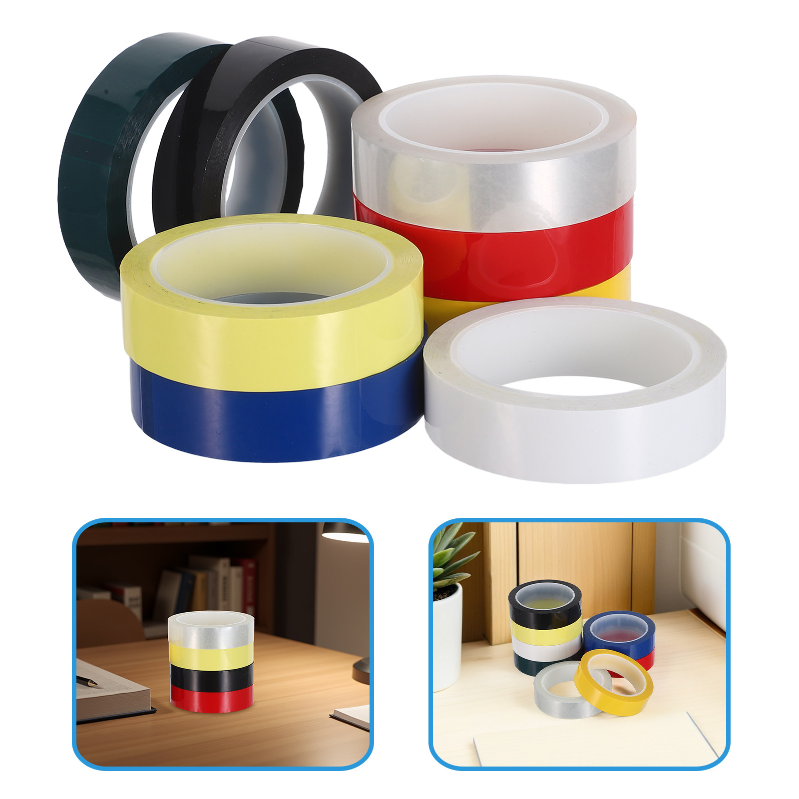 Art Craft School - 8Pcs Color Positioning Masking Tape Set