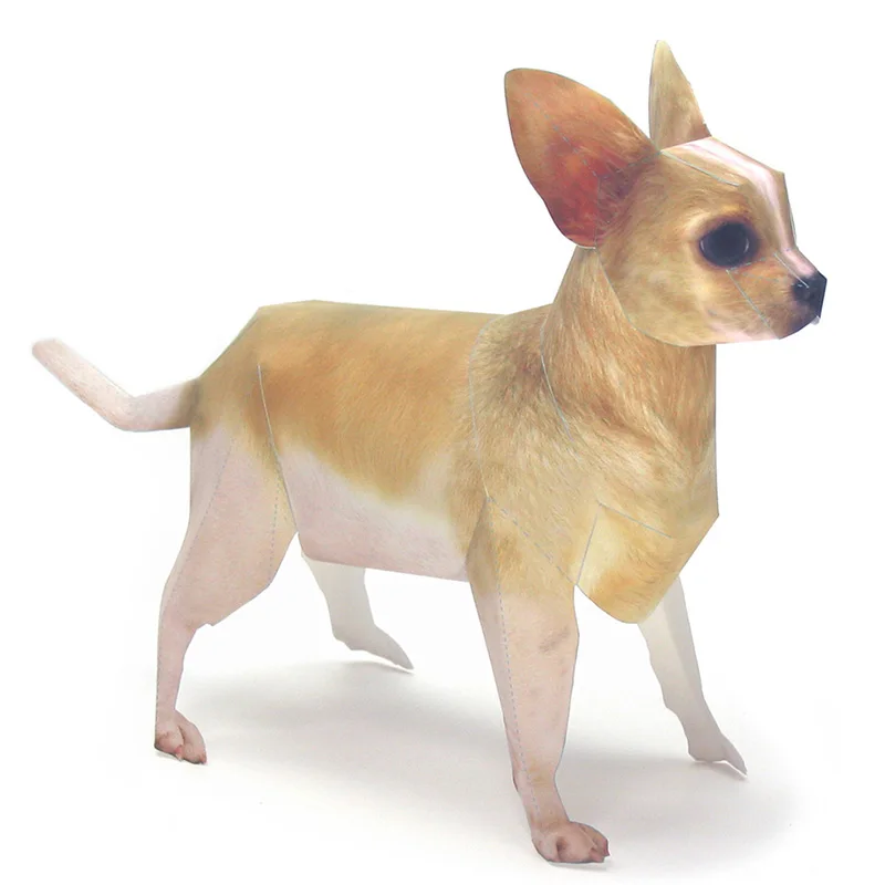 Art And Craft Nature - Chihuahua Dog Origami Art Pet Paper