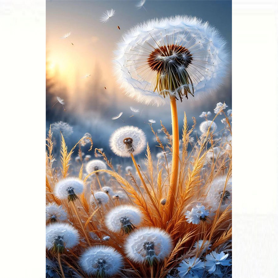 Art And Craft Nature - Full Square Diamond,No Frame1pc 1pcs 5D