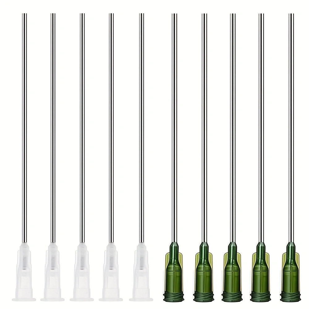 Art Craft Materials - Long Blunt Tip Dispensing Needles, Stainless
