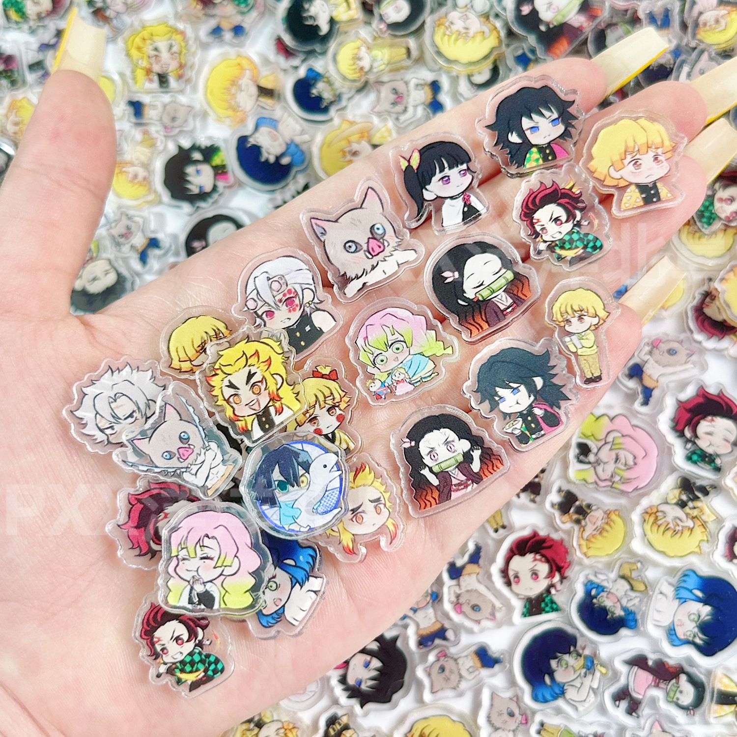 50/100Pcs 1/2cm Mini Demon Sla - Art Craft Materials 评论和价格