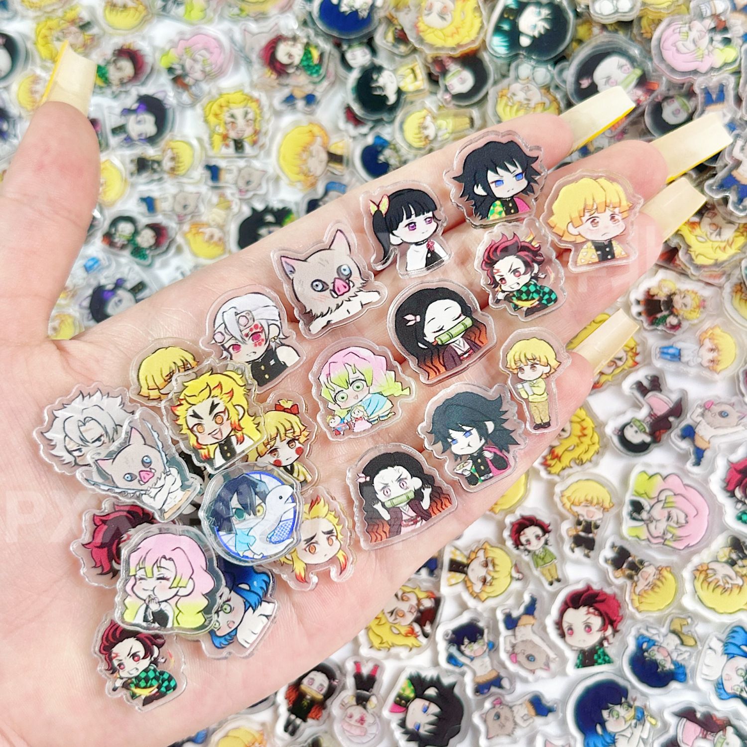 50/100Pcs 1/2cm Mini Demon Sla - Art Craft Materials 评论和价格