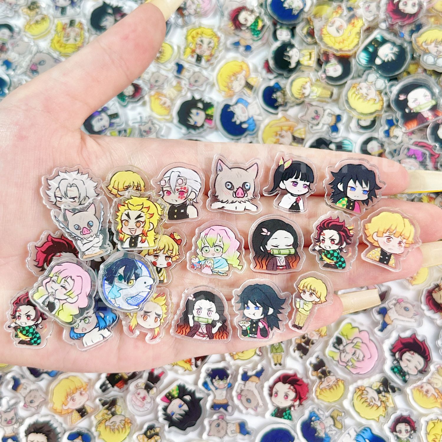 50/100Pcs 1/2cm Mini Demon Sla - Art Craft Materials 评论和价格