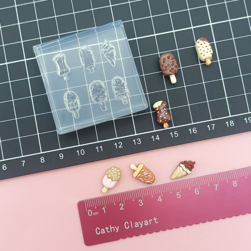 Polymer Ceramic CLay Mini Choc - Art Craft Ice Cream 评论和价格