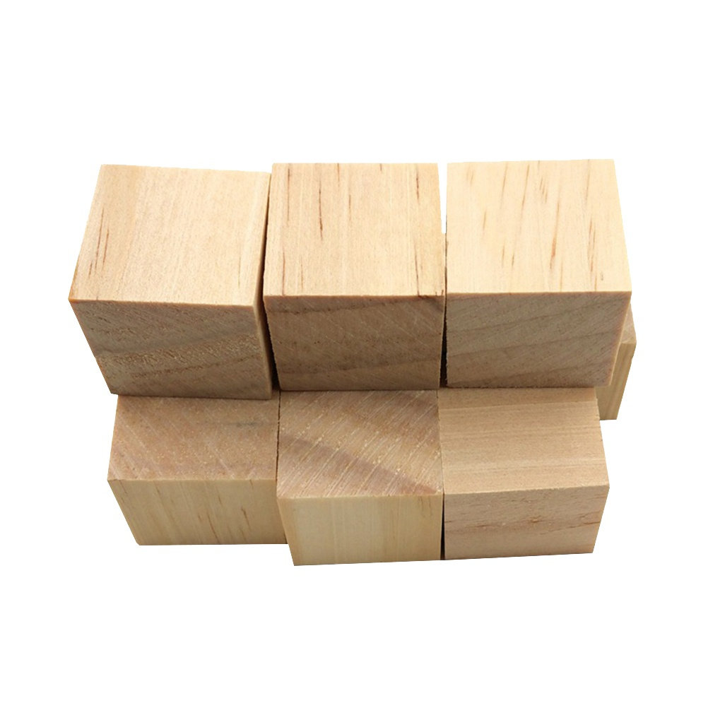 200Pcs Pine Wood Craft Cube Bl - Art Craft Game 评论和价格