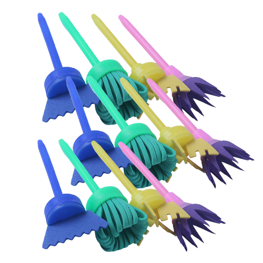 Painting Sponge Brush Set Plas - Art Craft School 评论和价格