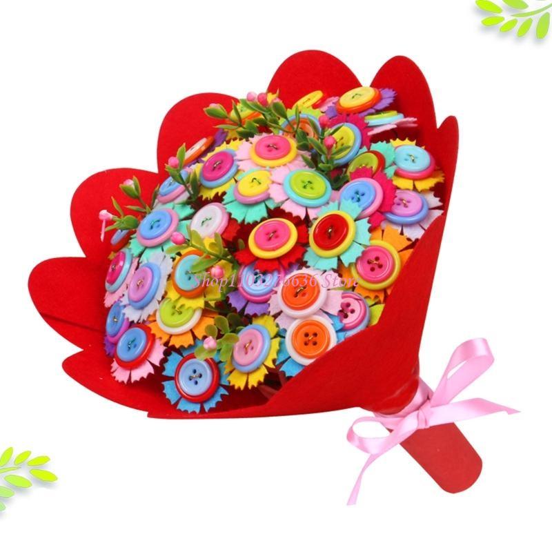 R6FD Diy Bridal Bouquet Materi - Art Craft Mother'S Day 评论和价格