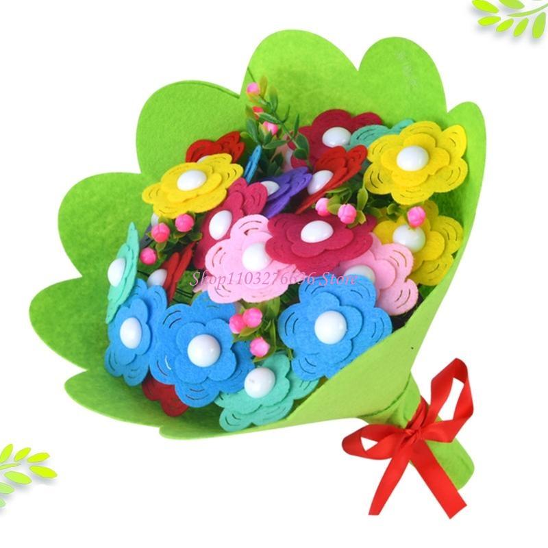 R6FD Diy Bridal Bouquet Materi - Art Craft Mother'S Day 评论和价格