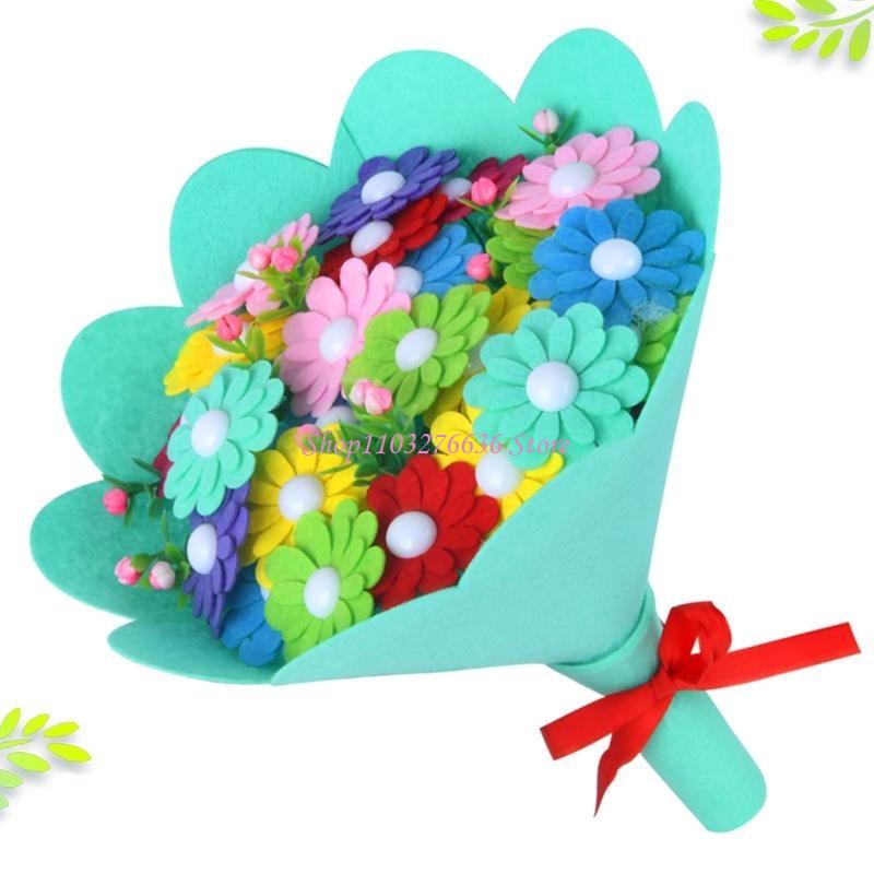 R6FD Diy Bridal Bouquet Materi - Art Craft Mother'S Day 评论和价格