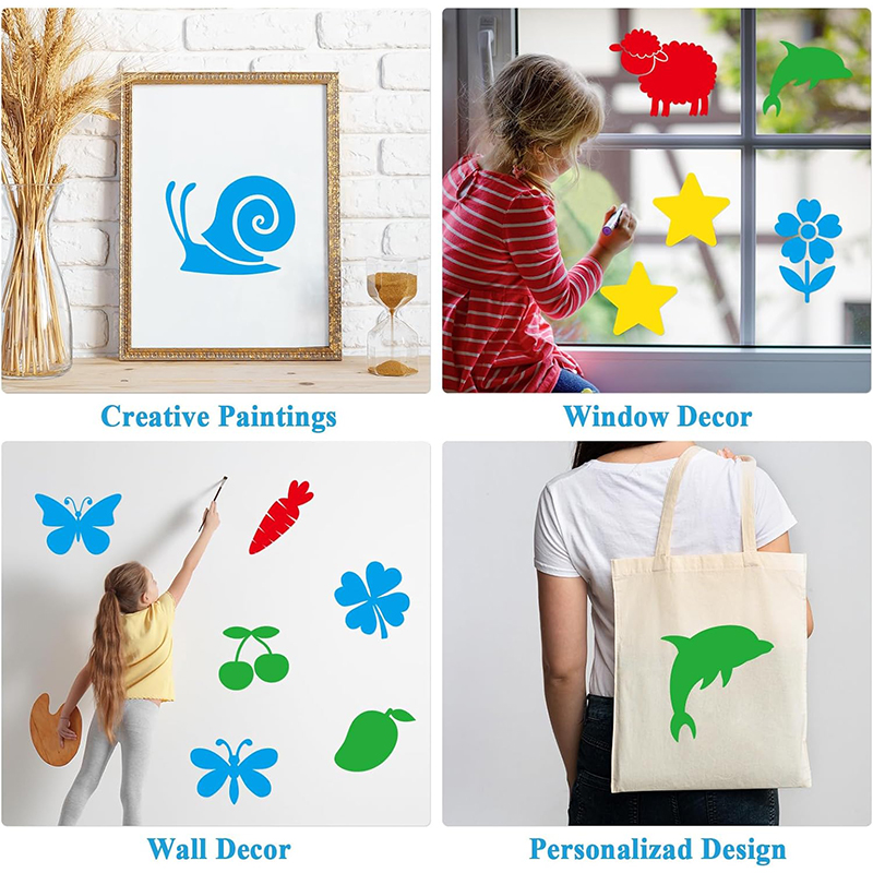 10/20pcs Painting Template Dra - Art Craft Materials 评论和价格