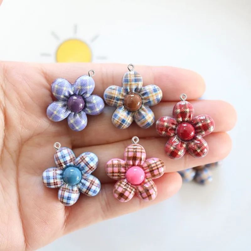 10Pcs Sweet Flower Planar Resi - Art Craft Party 评论和价格