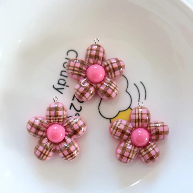 10Pcs Sweet Flower Planar Resi - Art Craft Party 评论和价格