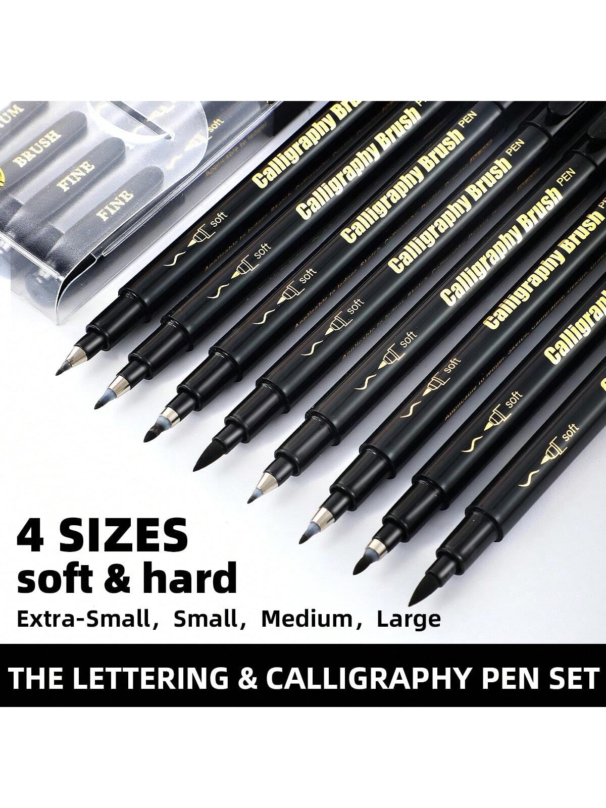 Black Calligraphy Art Marker B - Art Craft School 评论和价格