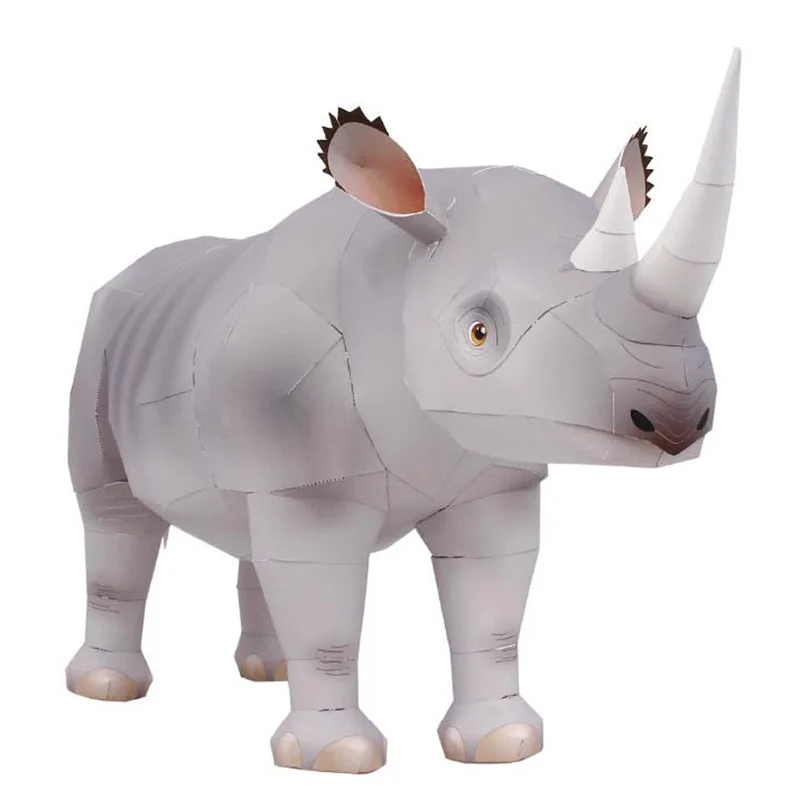 Rhinoceros Hook-lipped Handmad - Art And Craft Nature 评论和价格