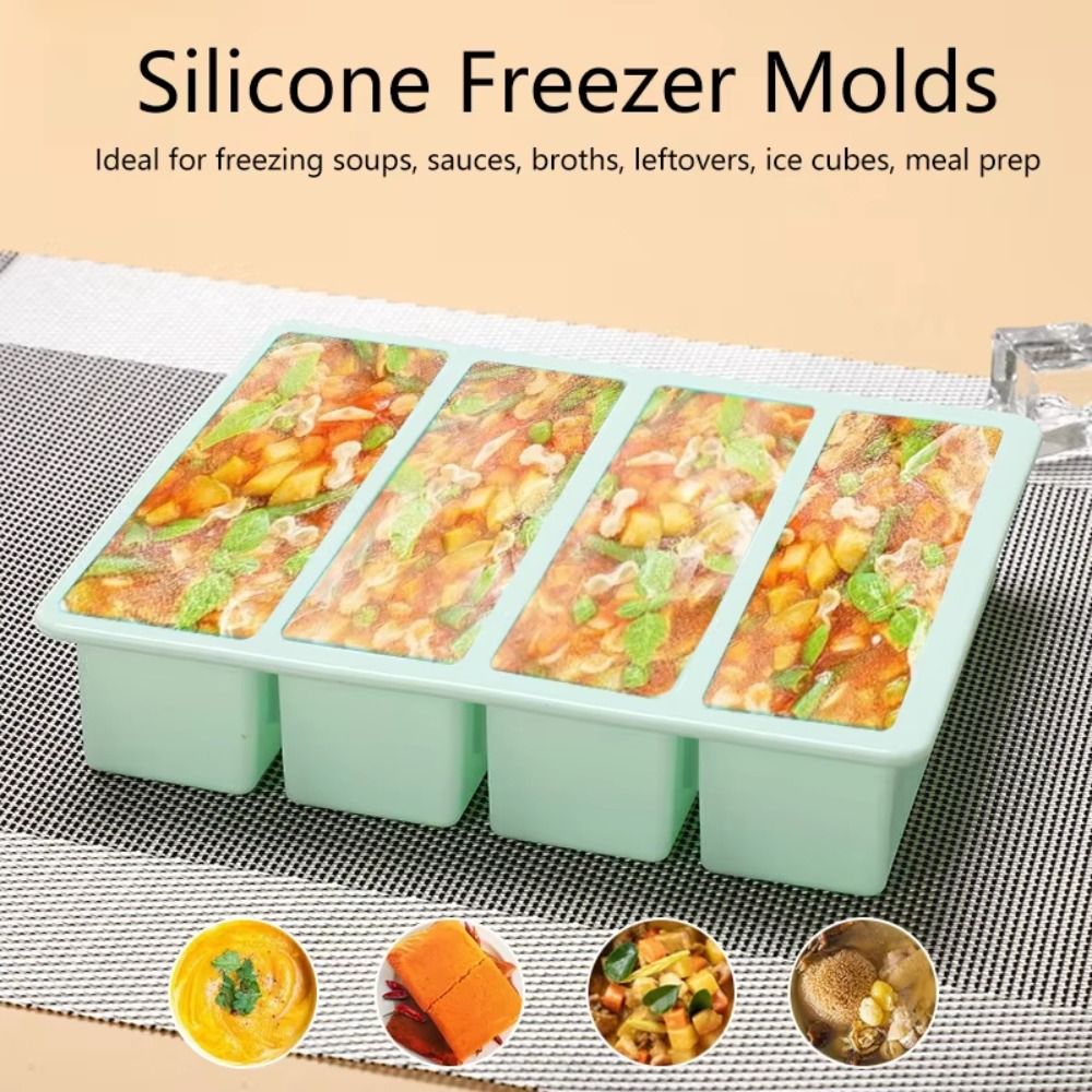 New 4 Grids Giant Storage For  - Art Craft Ice Cream 评论和价格
