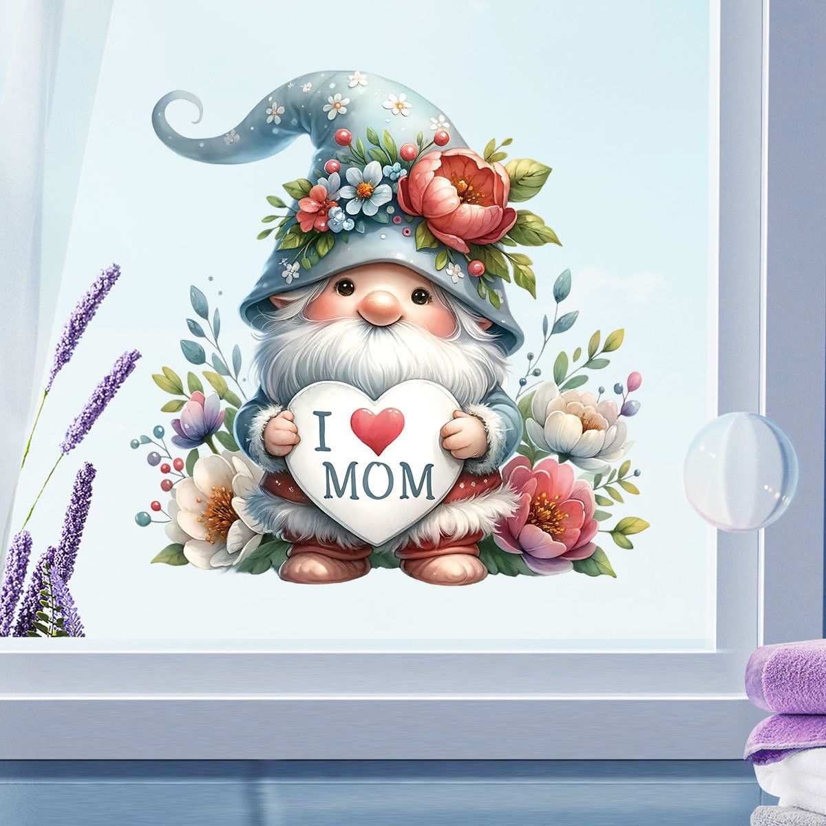 Mother Day Wall Stickers Cute  - Art Craft Mother'S Day 评论和价格