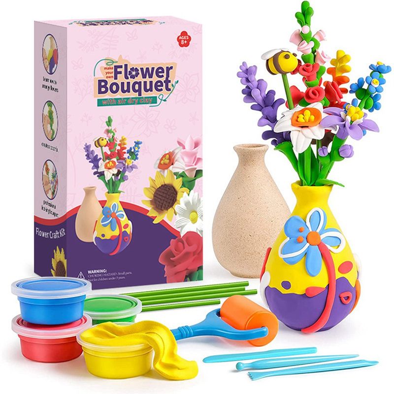 J1UL1N Flower Craft Kit For Ki - Art Craft Mother'S Day 评论和价格