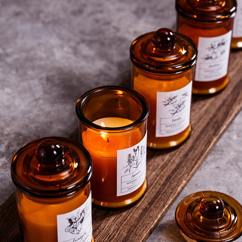 Vintage Glass Jar Scented Cand - Soy Candle Fragrance Oil 评论和价格