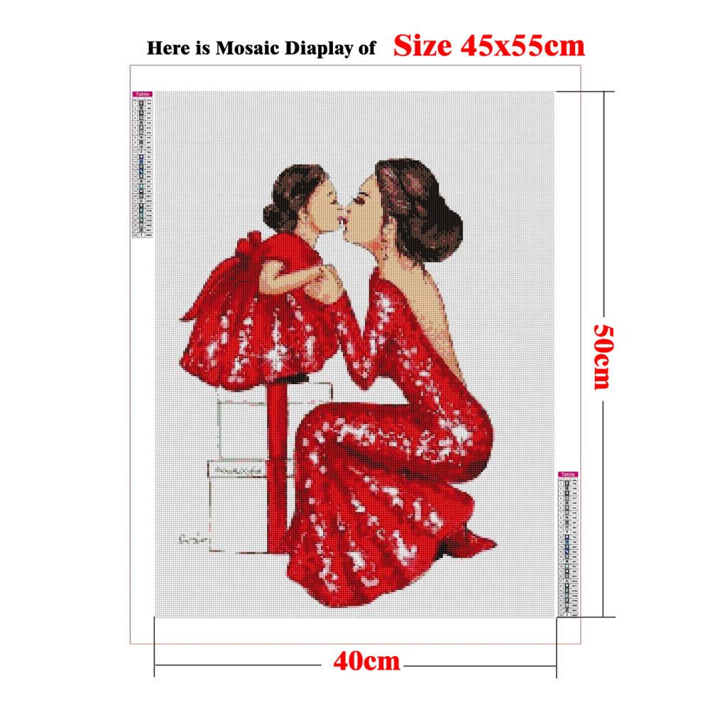 Mother Daughter Art Hobby 5D D - Art Craft Mother'S Day 评论和价格