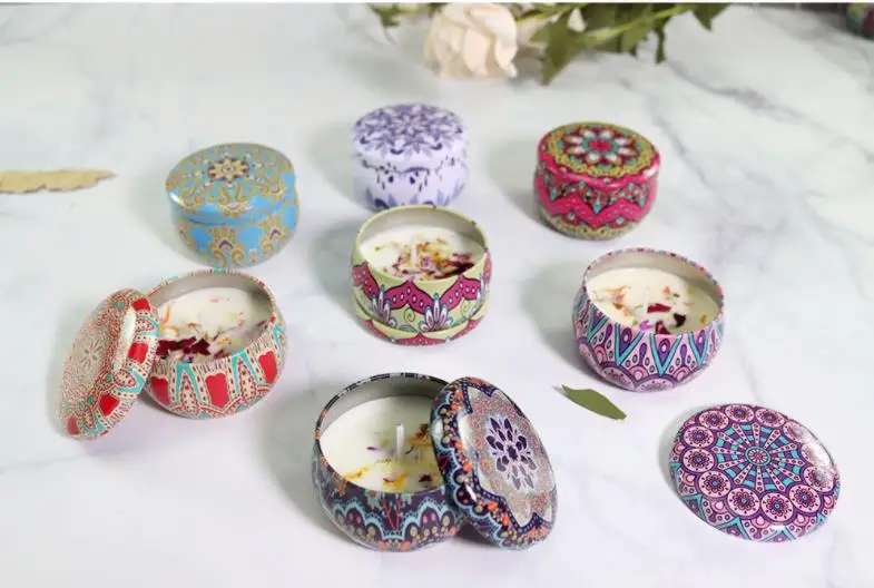 New Scented Candle Tin Jar Por - Soy Candle Fragrance Oil 评论和价格
