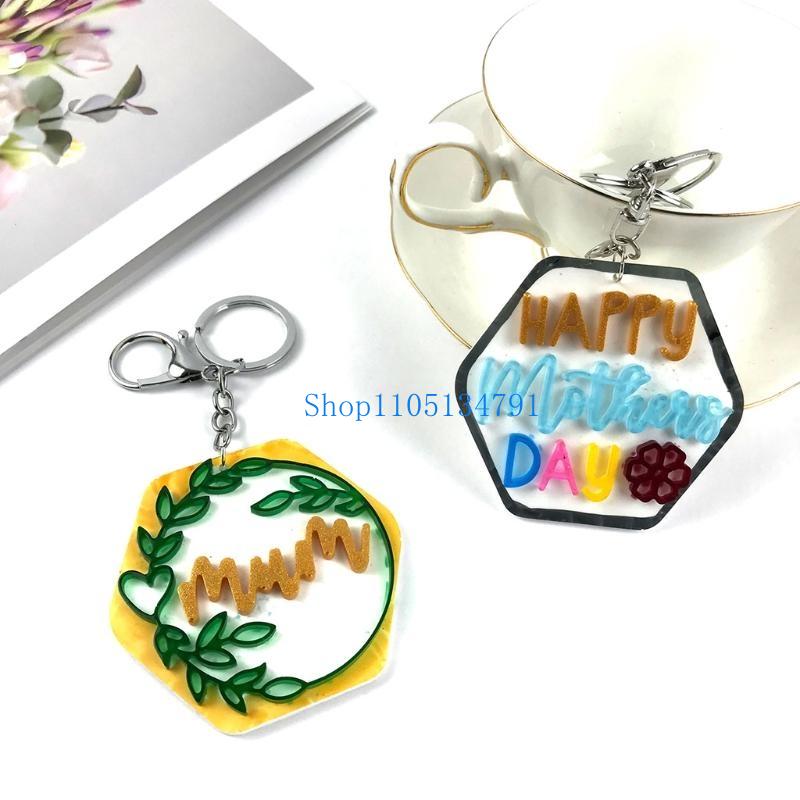 98km Mother Day Keychain Silic - Art Craft Mother'S Day 评论和价格
