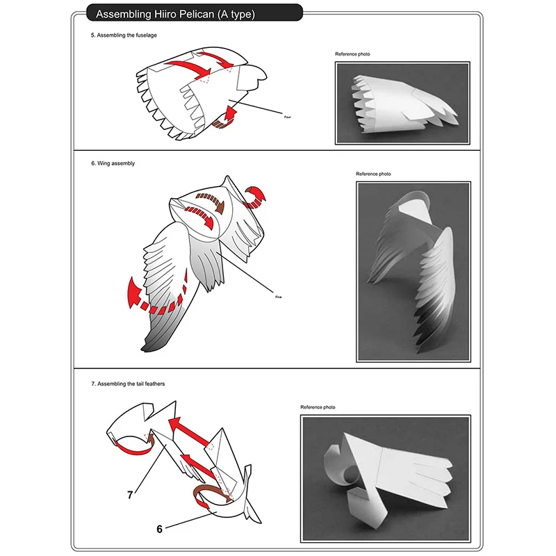 Dalmatian Pelican Origami Art  - Art And Craft Nature 评论和价格