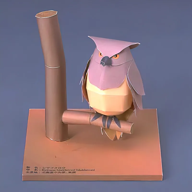 Blakiston's Fish Owls Origami  - Art And Craft Nature 评论和价格