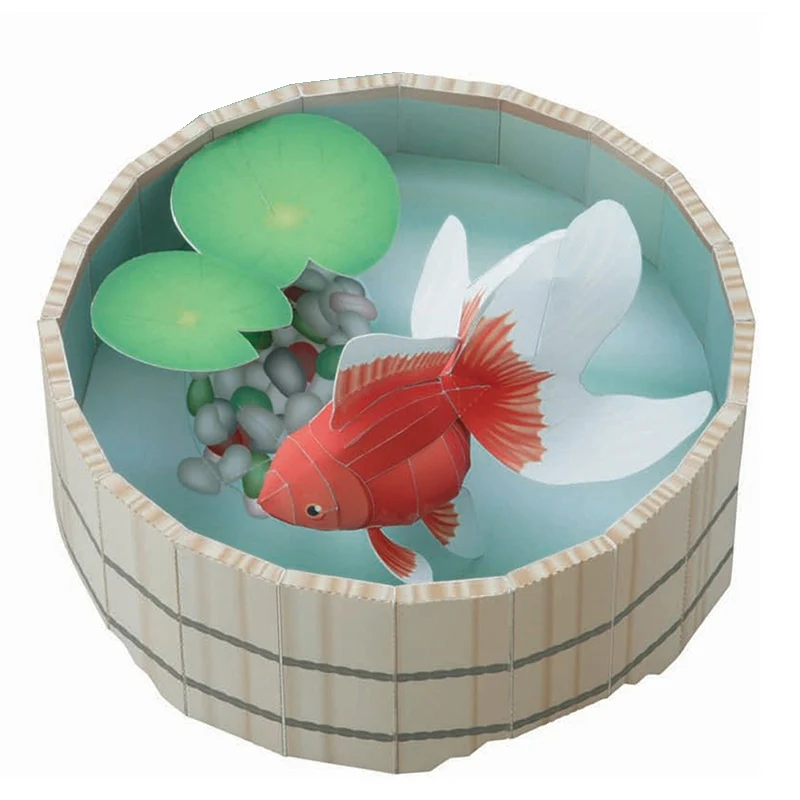 Goldfish Fish Origami Art Mini - Art And Craft Nature 评论和价格