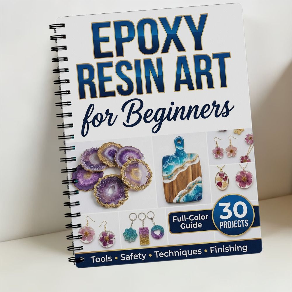 Step-by-Step Epoxy Resin Art H - Art Craft Notebook 评论和价格