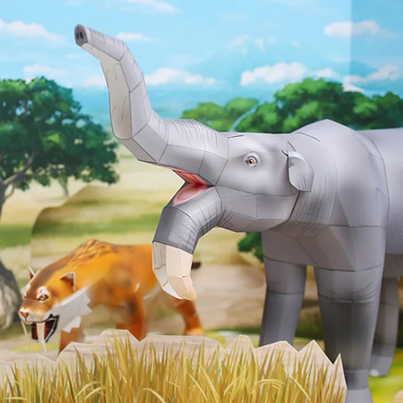 Deinotherium Elephant Origami  - Art And Craft Nature 评论和价格