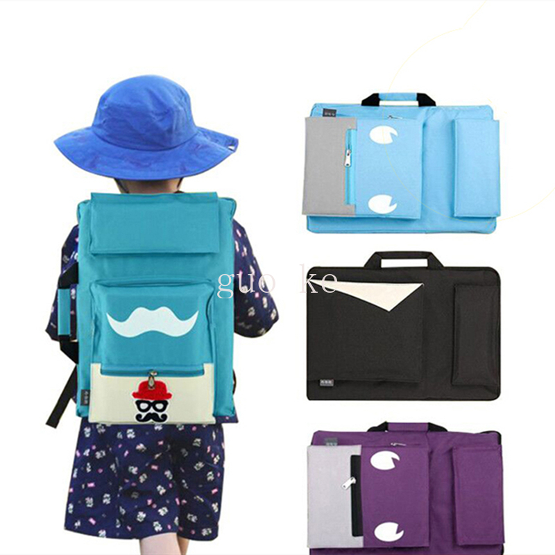 8K Kids Art Bag A3 Sketchpad B - Art Portfolio Bag 评论和价格