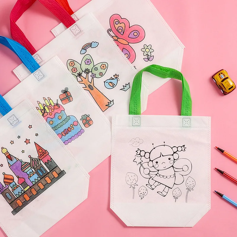 1-10pcs Sets DIY Graffiti Bag  - Art Craft Notebook 评论和价格