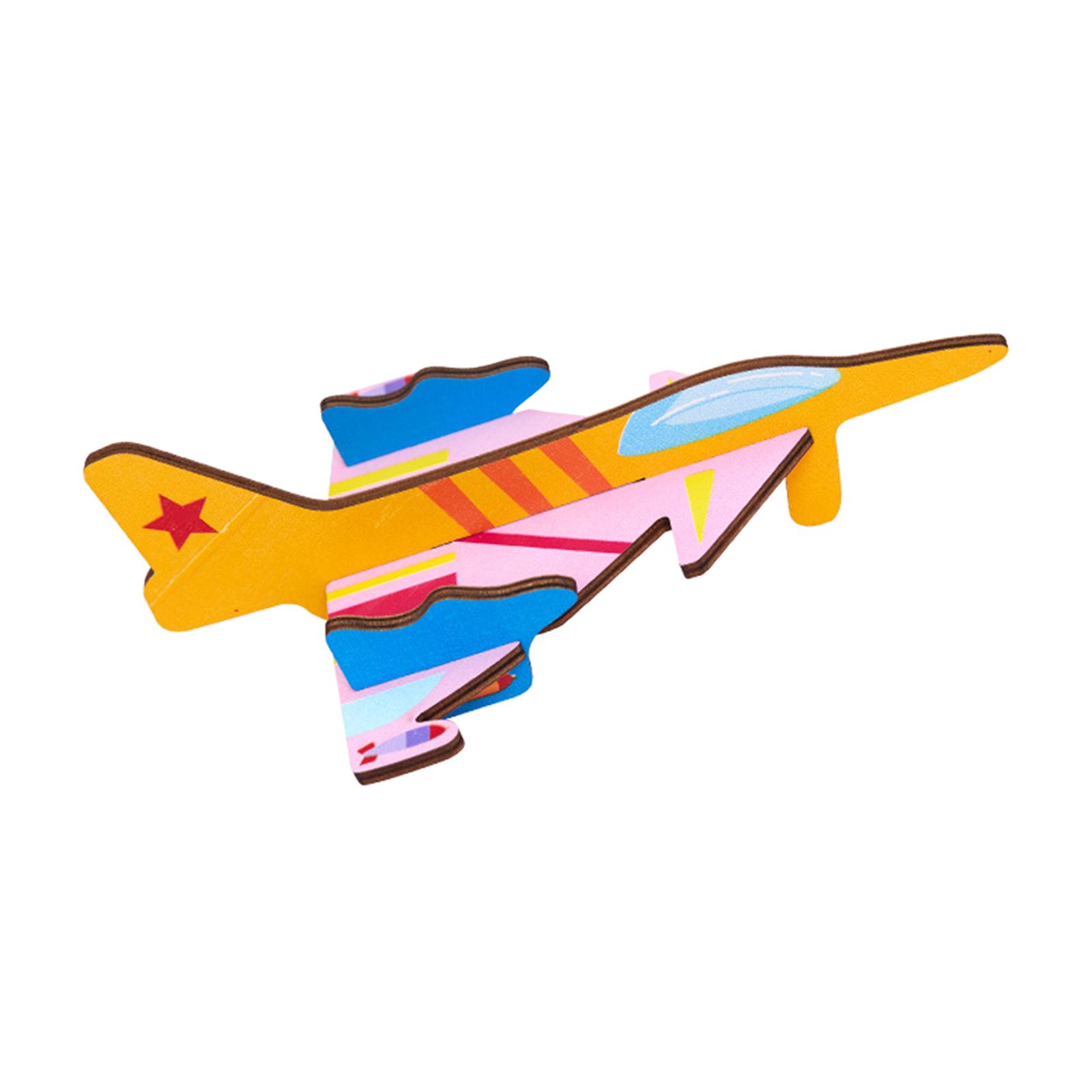 3D Cartoon Wooden Insert Puzzl - Art Craft Game 评论和价格