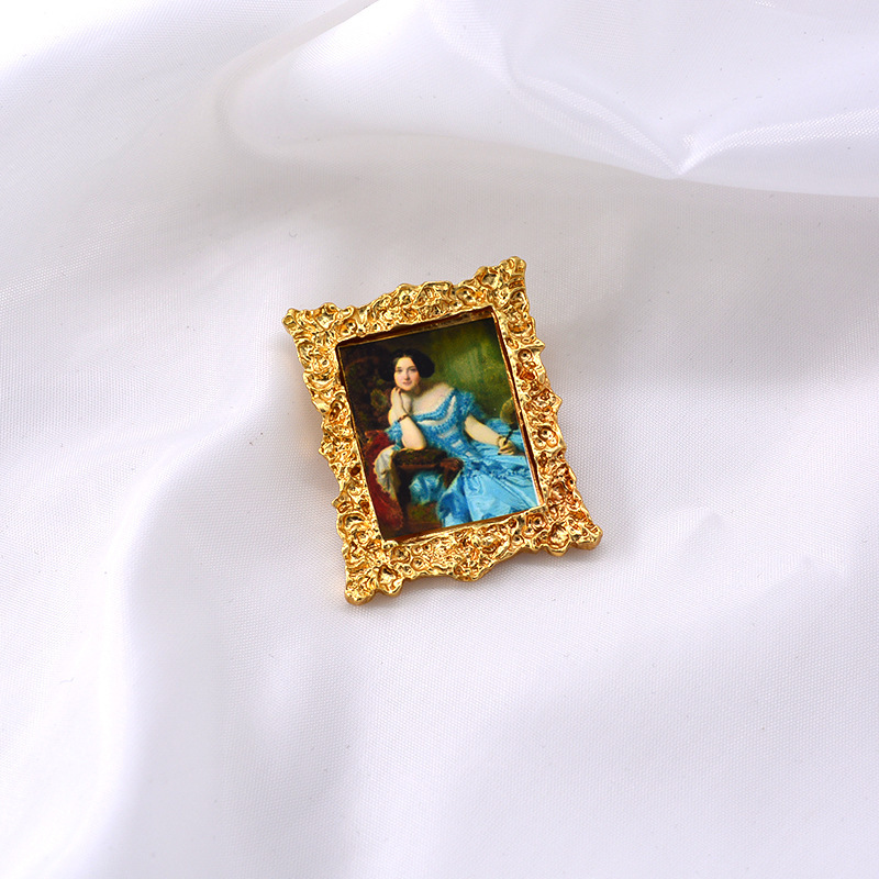 Art Oil Painting Brooches Coll - Art Portfolio Bag 评论和价格