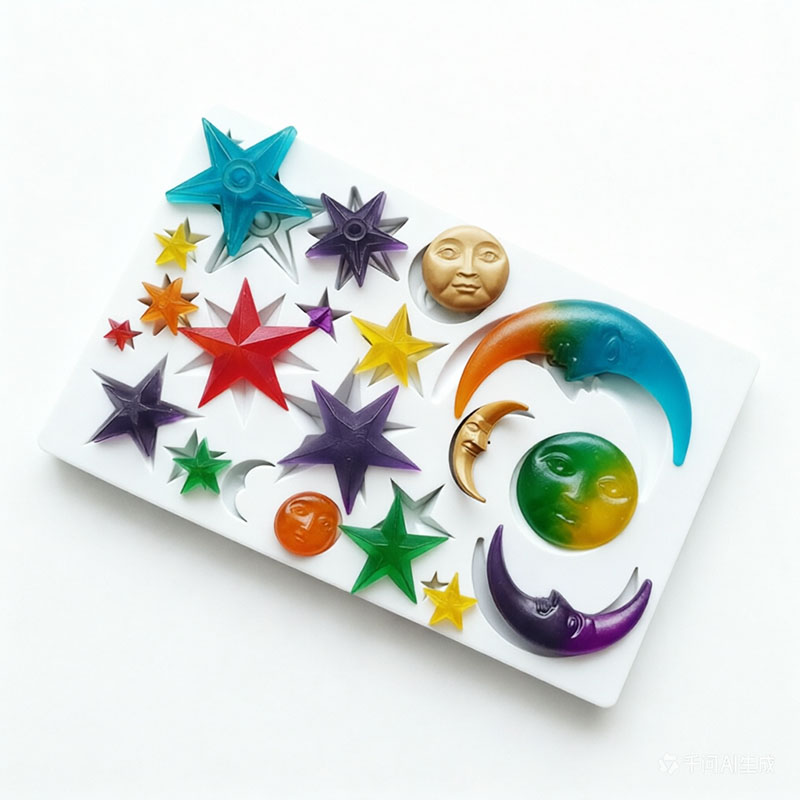Sun Face Moon Stars Polymer Cl - Art Craft Clay 评论和价格