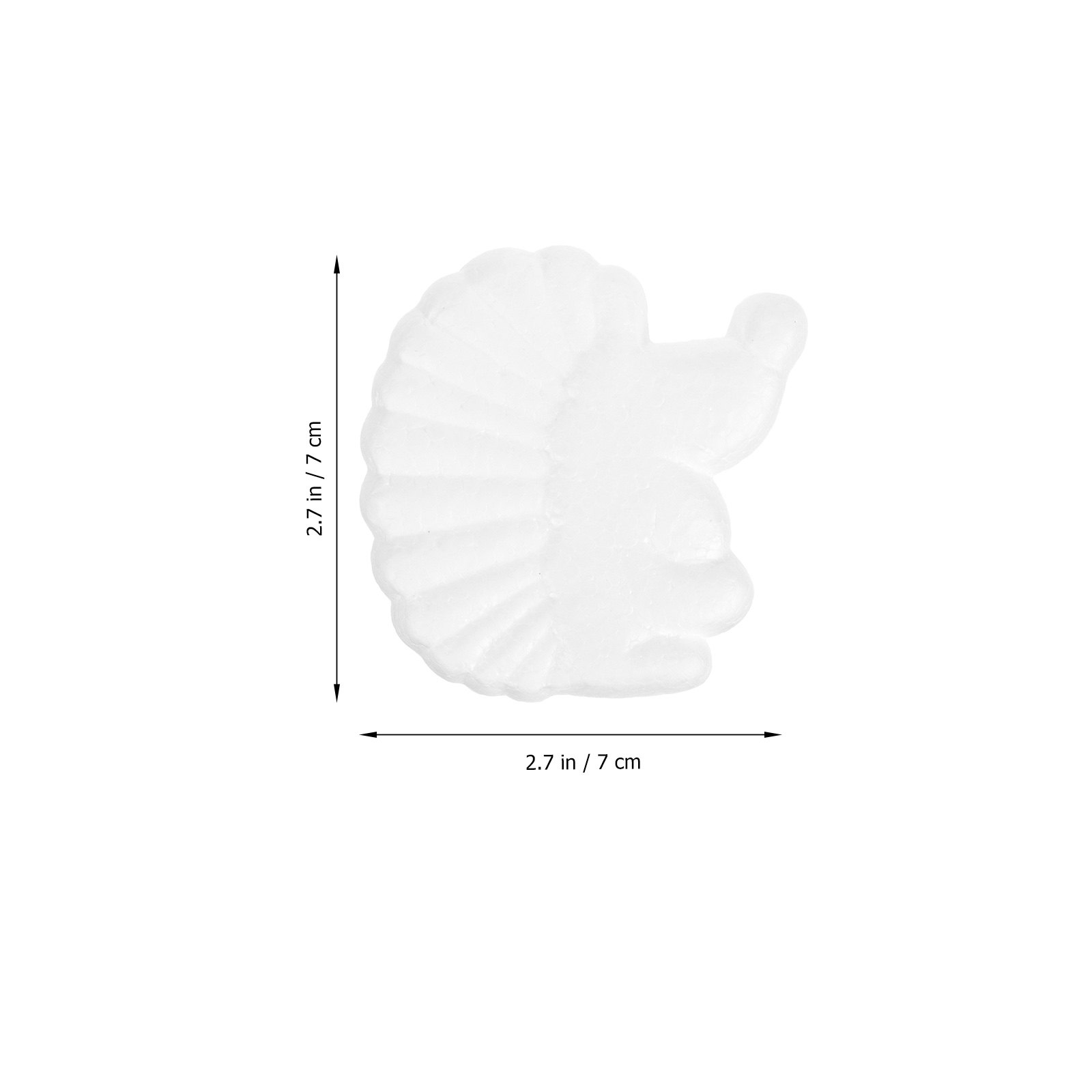 50Pcs Blank Foam Hedgehog Anim - Art Craft Party 评论和价格
