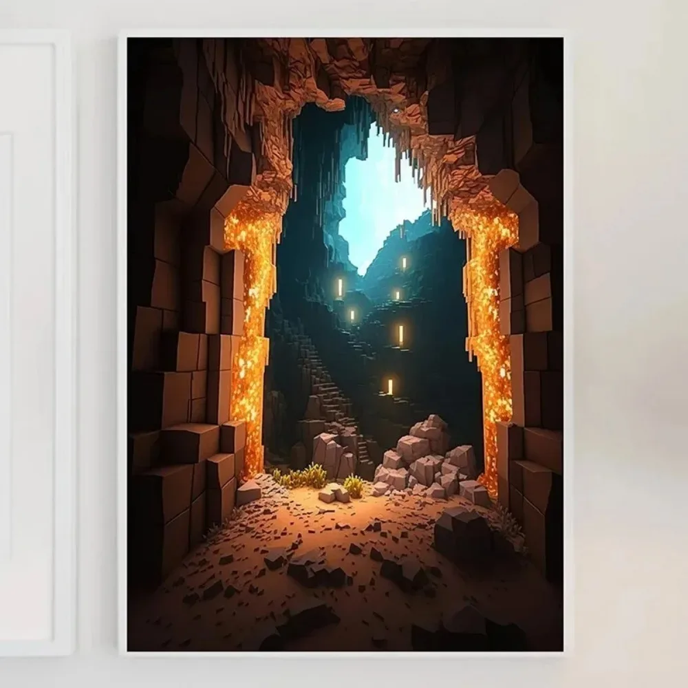 Mine Game Pixel Craft Landscap - Art Craft Game 评论和价格