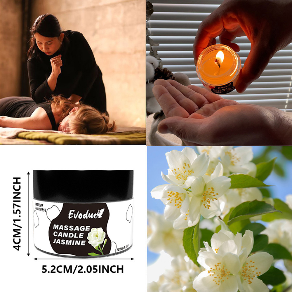 Massage Oil Candle Jasmine Soy - Soy Candle Fragrance Oil 评论和价格
