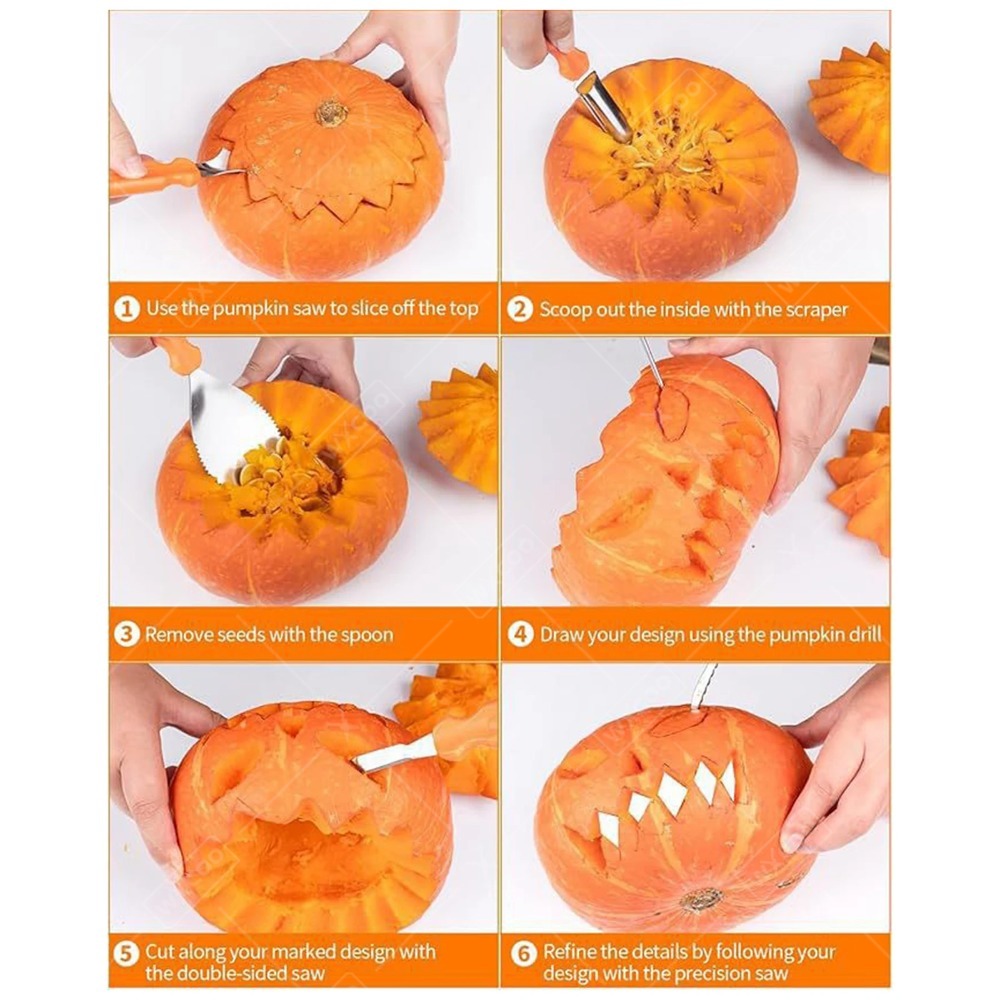 Halloween  Pumpkin  Carving  C - Art Craft Kids 评论和价格