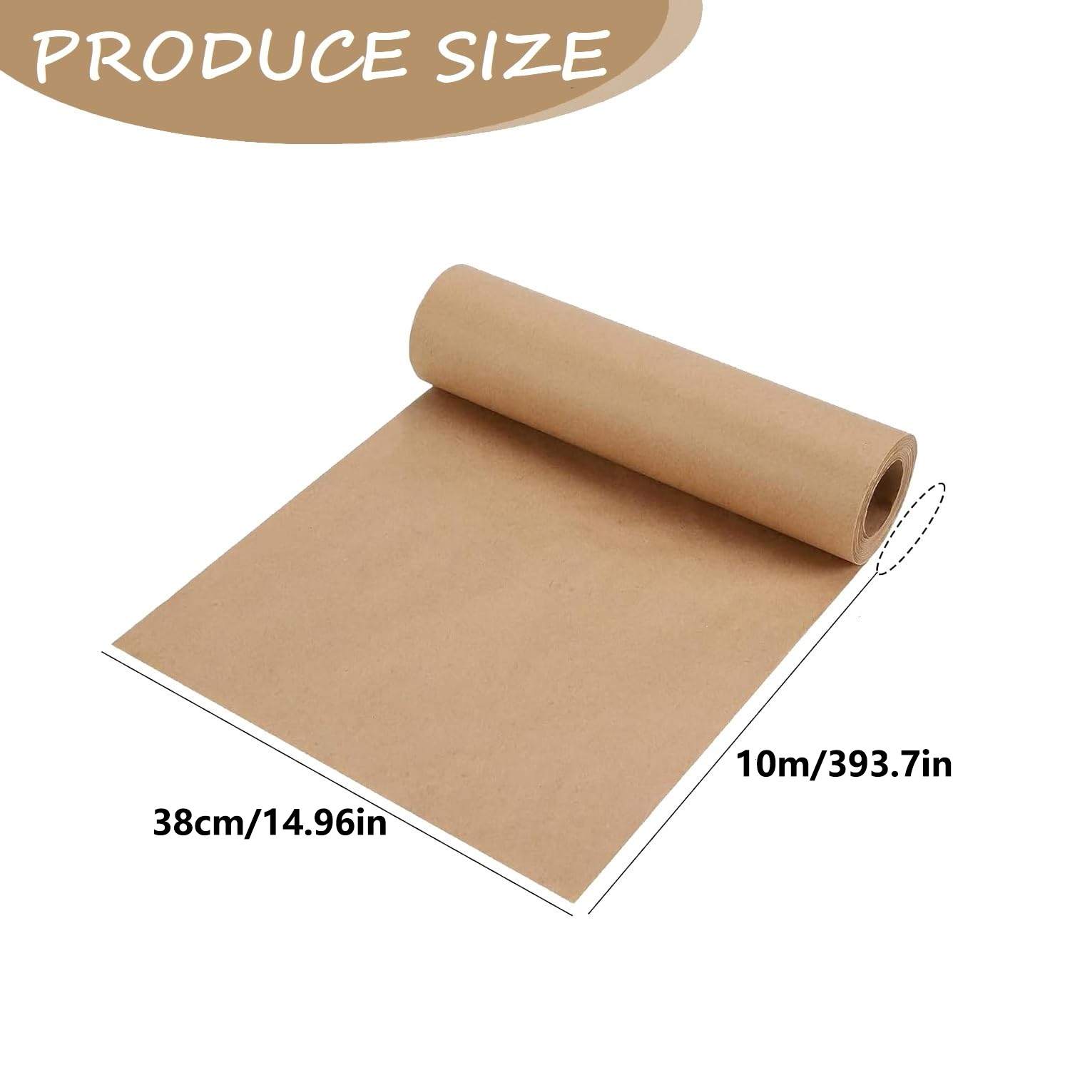 Kraft Paper Brown Ideal for Gi - Art Craft Recycled Materials 评论和价格