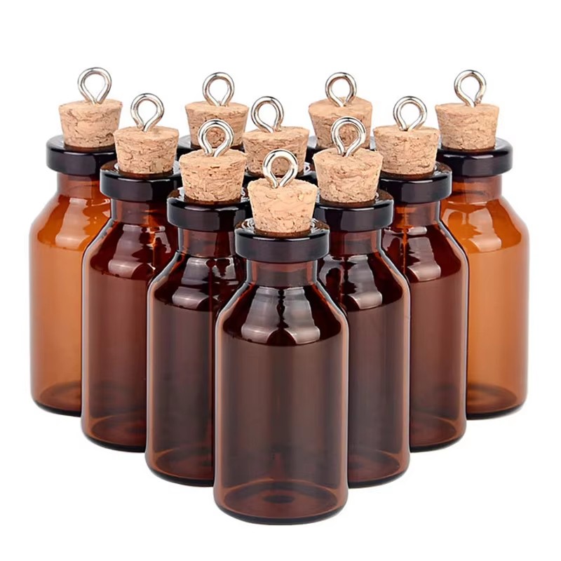 200pcs Small Amber Glass Bottl - Art Craft Zoo 评论和价格