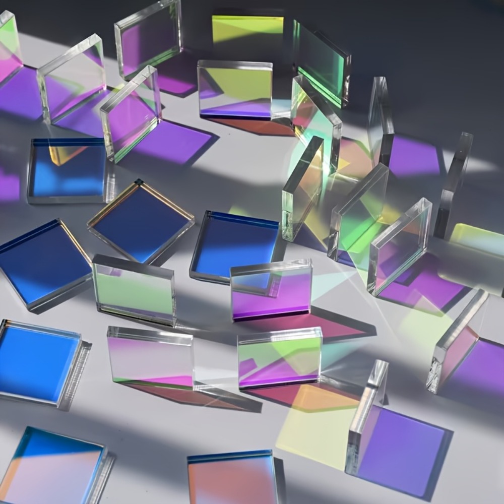 Iridescent Acrylic Mirror Tile - Art Craft Materials 评论和价格