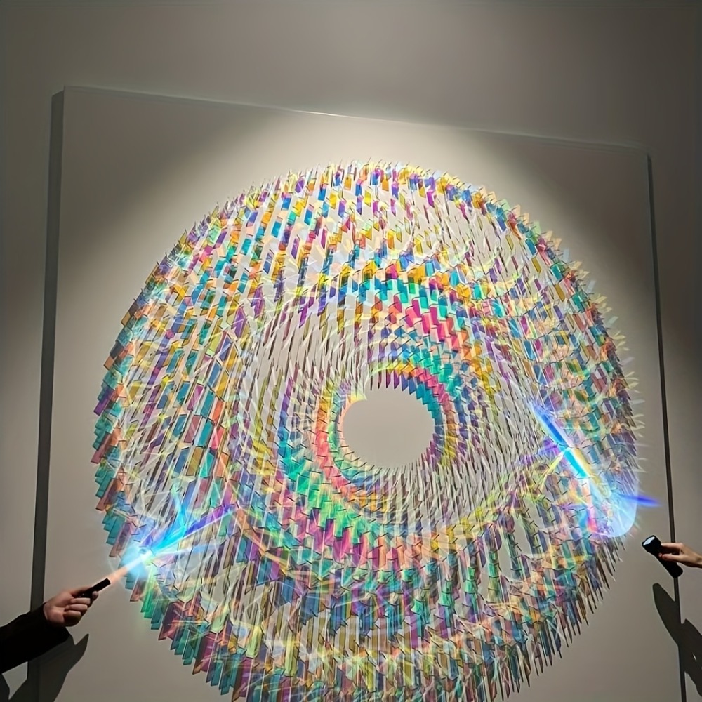 Iridescent Acrylic Mirror Tile - Art Craft Materials 评论和价格
