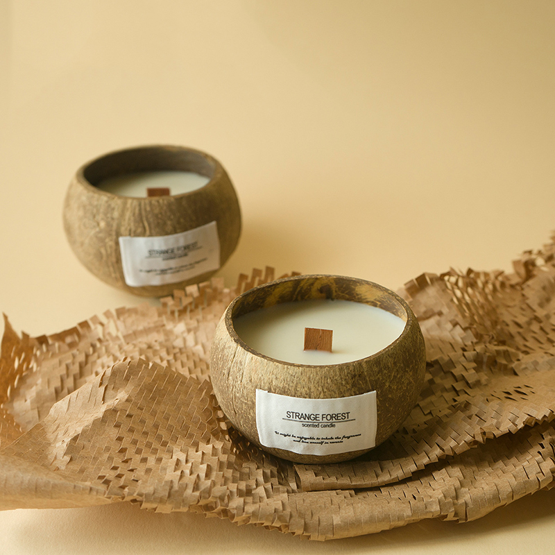 Coconut Shell Aromatherapy Can - Soy Candle Fragrance Oil 评论和价格