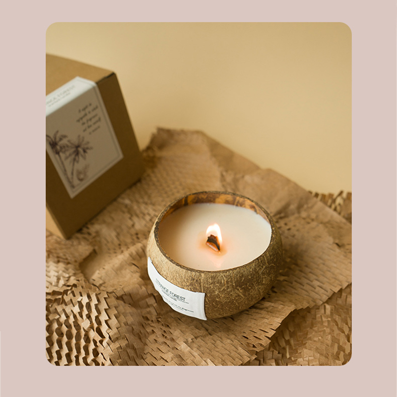 Coconut Shell Aromatherapy Can - Soy Candle Fragrance Oil 评论和价格
