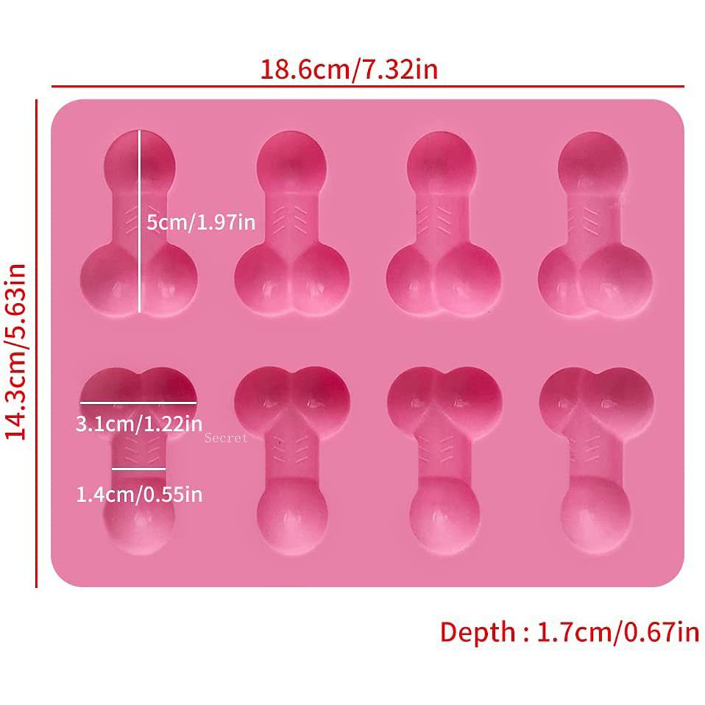Funny Dicks Chocolate Mould Ic - Art Craft Ice Cream 评论和价格
