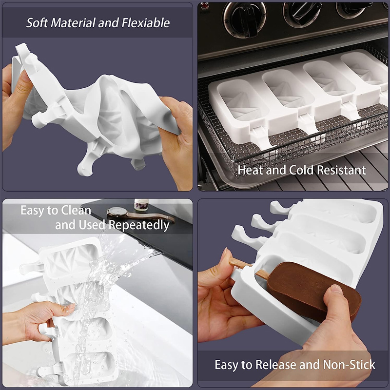 Ice Cream Mold Silicone Popsic - Art Craft Ice Cream 评论和价格