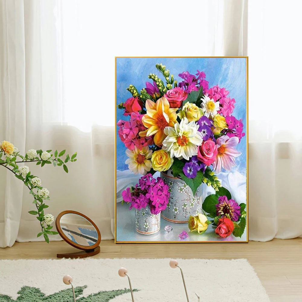 Full Diamond Mosaic Flower 5D  - Art Craft Rose 评论和价格